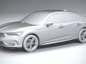 Acura Integra A-Spec 2023 3D Model