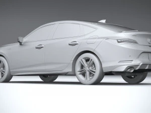 Acura Integra A-Spec 2023 3D Model