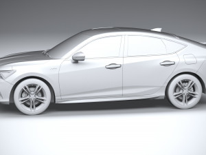 Acura Integra A-Spec 2023 3D Model