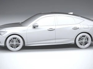 Acura Integra A-Spec 2023 3D Model