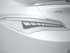 Acura Integra A-Spec 2023 3D Model