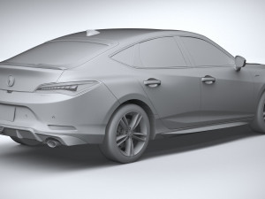 Acura Integra A-Spec 2023 3D Model