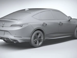 Acura Integra A-Spec 2023 3D Model