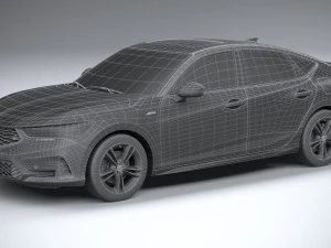 Acura Integra A-Spec 2023 3D Model