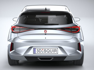 Generic Hatchback v2 2022 3D Модель