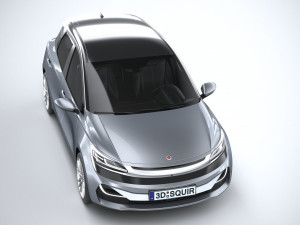 Generic Hatchback v2 2022 3D Модель