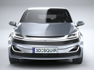 Generic Hatchback v2 2022 3D Модель
