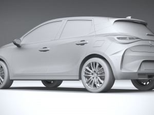 Generic Hatchback v2 2022 3D Модель