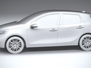 Generic Hatchback v2 2022 3D Model