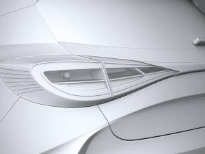 Generic Hatchback v2 2022 3D Модель