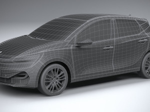 Generic Hatchback v2 2022 3D Модель