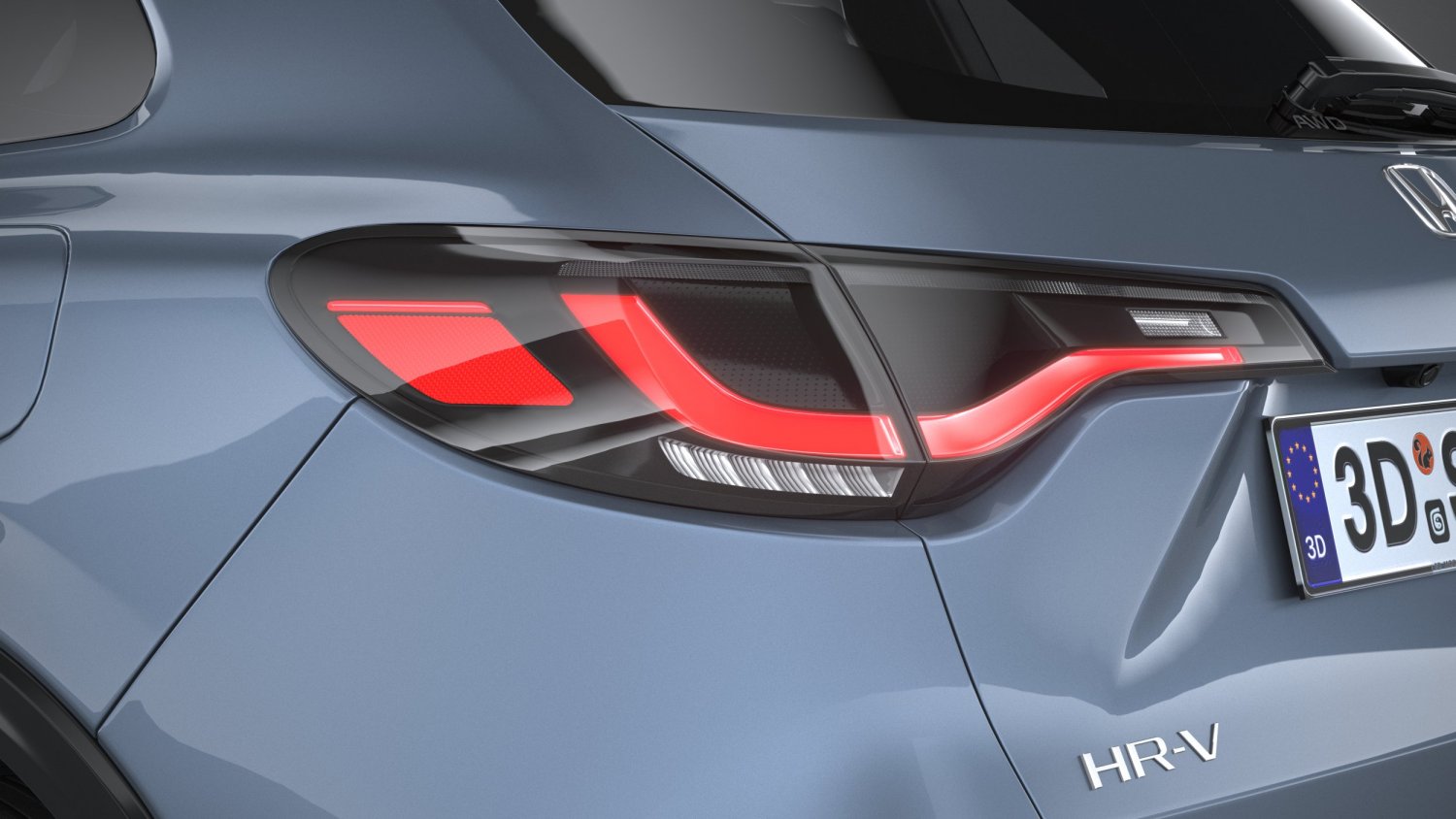 Honda HR-V 2023 3D Model in SUV 3DExport