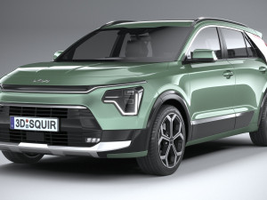 Kia Niro 2023 3D Model
