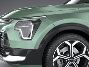 Kia Niro 2023 3D Model