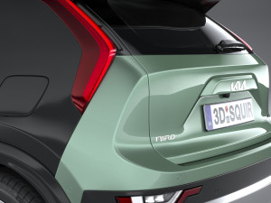 Kia Niro 2023 3D Model