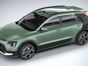 Kia Niro 2023 3D Model