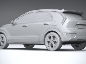 Kia Niro 2023 3D Model