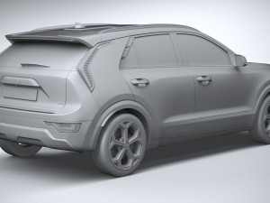 Kia Niro 2023 3D Model