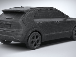 Kia Niro 2023 3D Model