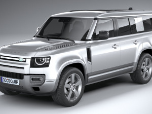 Land Rover Defender 130 2023 Modelo 3D