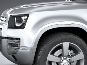 Land Rover Defender 130 2023 Modelo 3D