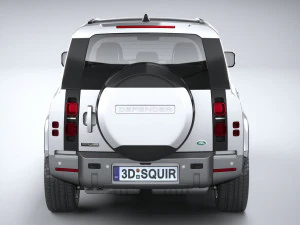Land Rover Defender 130 2023 3D Model