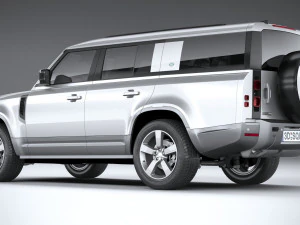 Land Rover Defender 130 2023 3D Model