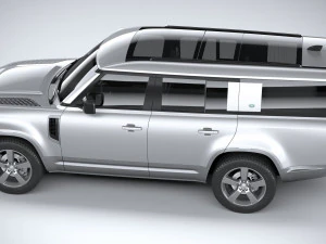 Land Rover Defender 130 2023 3D Model
