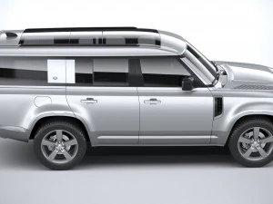 Land Rover Defender 130 2023 3D Model