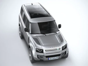 Land Rover Defender 130 2023 3D Model