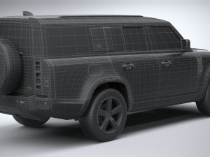 Land Rover Defender 130 2023 Modelo 3D