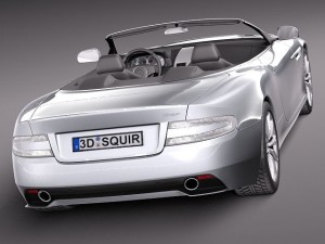 AAudi A3 2009 3-door 3D Model