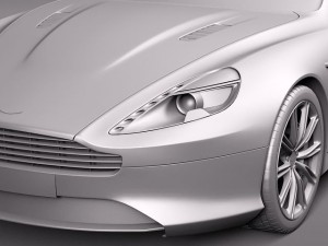 AAudi A3 2009 3-door 3D Model