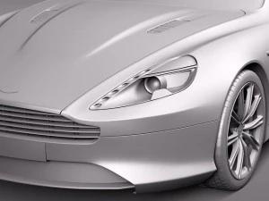 AAudi A3 2009 3-door 3D Model