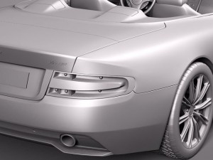 AAudi A3 2009 3-door 3D Model