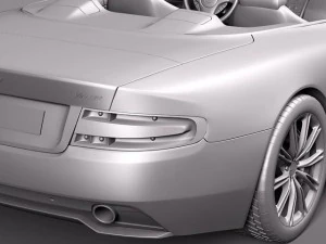 AAudi A3 2009 3-door 3D Model