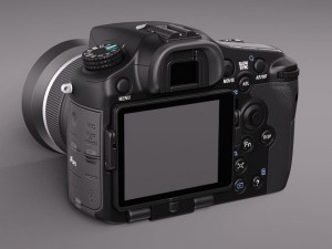 Sony Alpha 77 Photo Camera 3D-Modell