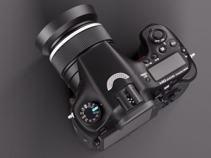 Sony Alpha 77 Photo Camera 3D-Modell
