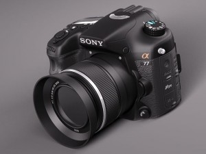 Sony Alpha 77 Photo Camera 3D-Modell