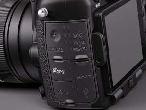 Sony Alpha 77 Photo Camera 3D-Modell