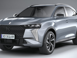 DS 7 2023 Modelo 3D