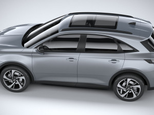 DS 7 2023 Modelo 3D