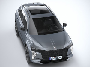 DS 7 2023 Modelo 3D