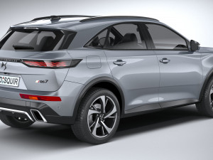 DS 7 2023 Modelo 3D
