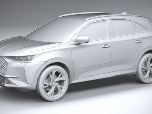DS 7 2023 Modelo 3D