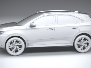DS 7 2023 Modelo 3D