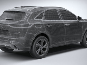 DS 7 2023 Modelo 3D