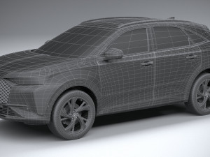 DS 7 2023 Modelo 3D