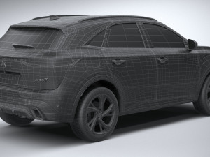 DS 7 2023 Modelo 3D