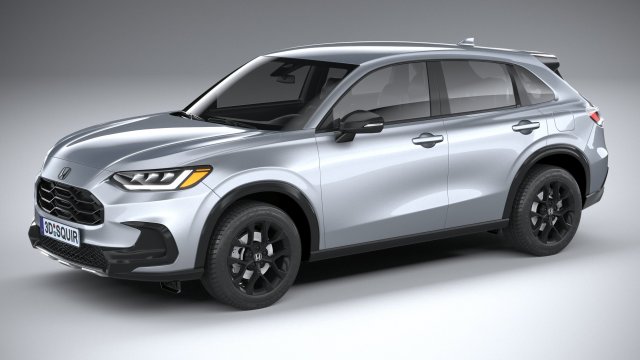 Honda HR-V Sport 2023 3Dモデル .c4d .max .obj .3ds .fbx .stl .blend